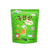 구연산1kg 구연산소다 다목적세정제 구연산, 1개, 1kg