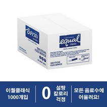 EQUAL 이퀄스위트너 1000개입, 1개, 1000ml