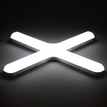 비츠온 메가맨 프리미엄 60W 십자등 LED PL등기구, 주광색