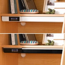 이스마트 [독서실책상용] 4단계 타이머 LED스탠드, 블랙