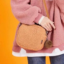 여자 플리스 미니 크로스백 캐주얼 데일리 데이트 여자 여성 미니 크로스백 핸드폰 폰 가방 10대 20대 친구 여사친 학생 100일 생일 선물
