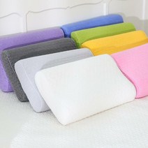 [이솔홈] 국내산 순면 피그먼트 메모리폼 베개커버 기능성베개, 06_그린:메모리폼베개