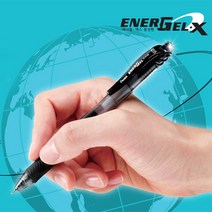 펜텔 에너겔 볼펜 에너겔 엑스 (BLN104 BLN105 BL107), 에너겔 엑스볼펜-0.7 (흑)