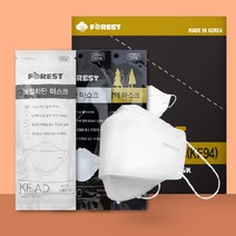 [포레스트] 국내산 비말 황사 마스크 KFAD 낱개 50개 100개, KFAD 100매