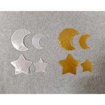 [소품팩토리]별 달 모양 자개 썬캐쳐 diy 발리소품 드림캐쳐 모빌재료 아이방꾸미기, 5cm, 5cm 화이트 달모양