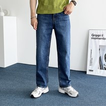 데일트 남자 워싱 세미와이드 청바지