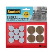 3M 가구이동 슬라이더 16p + 미끄럼 방지 패드 4p, 1세트