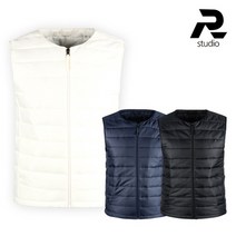 럭스골프 라운드 집업 경량 조끼 RM1A301