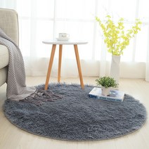 SKANDSALO 곤돌라 소형카펫 원형 여학생 거실 침대옆 신발깔창 북유럽스타일의 빈백쇼파 매트 화장대 컴퓨터의자