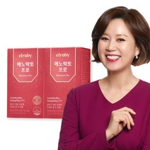 [본사] 휴온스 박미선 갱년기유산균YT1 분말 엘루비 메노락토 프로 30일분 15포 2박스, 2개