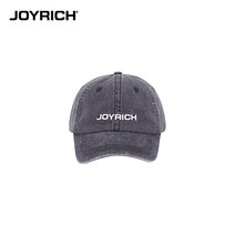 야구모자 JOYRICH 정부측 남자 여성 이니셜 자수 워싱 그레이 캐쥬얼 2022 봄계절 4091540853