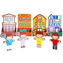 걱정 인형 diy 키트 핸드폰 거치대 만들기 휴대폰 홀더 세트 어린이 유아 고민 심리 치료 도구 정서 교육, 우리집