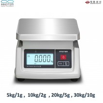 O대동상사 충전식전자저울 T-28 10kg(2g)아답터제공 국산 기본형