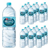 백산수 농심 백산수 무라벨 2.0L x 18병 생수 물 2리터, 18개, 2L