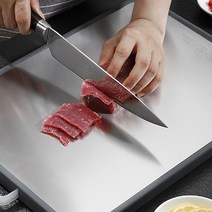 고급 스테인레스 주방용 미끄럼 방지 스텐 도마, 대