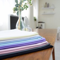 원단 천 재단원단 옷감원단 자투리원단 스판원단 다이마루원단 폴리원단 국내생산 더토리, 1아이보리