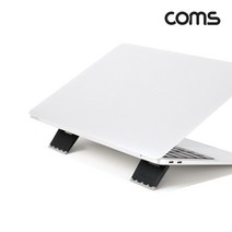Coms 노트북 부착형 거치대 스탠드 받침대 거북목 일자목 목디스크 발열, 쿠팡 1