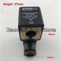 파커 스로틀 밸브 16-04 에어 워터 솔레노이드 코일 483510S6481865C2481865C2F491514Q3LKC 22GP DZ08C DC24V, [01] 483510S6 AC220V