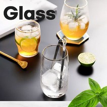 고급스런 투명 유리글라스 골드라인 유리컵 3종류, 투명340ml, 본상품선택