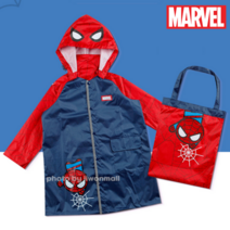 남아 어린이 유아 초등 아기 우비 레인코트 비옷 주니어 키즈 스파이더맨