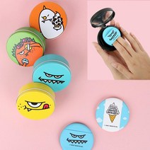 메이크업 화장품 에어 퍼프 원형 케이스 세트 쿠션, 에그몬, 본상품선택