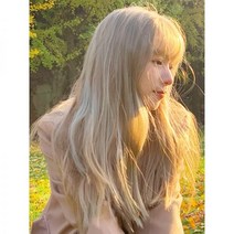 두피관리 탈모 부분가발 반가발 긴단발 통가발 두피스케일링, 아이보리 헤어메쉬