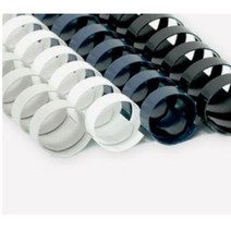 카피어랜드 제본 플라스틱링 교재 제본링 28mm 50개입, 흰색