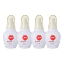 비앤비 NEW 오랄크린 1단계 액상형 베이비 치약 80g 바나나향, 4개