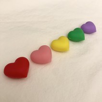 하트 비츠 샌들장식 신발 꾸미기, 초록