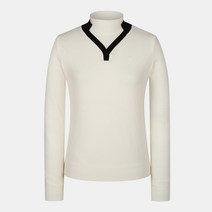[테일러메이드]22FW 여성 구스 다운 하이브리드 반목 니트 TWSHL8124-100