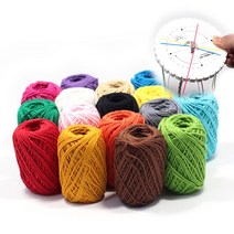 [라온매듭키트] 소원팔찌 쿠미히모 디스크 미산가 55m, 15-그레이