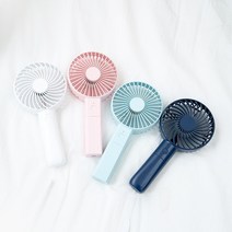 nko 국산 휴대용 미니선풍기 냉풍기 J7 색상(핑크 네이비 화이트 스카이블루), 핑크