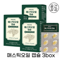 위건강 매스틱 오일 매스틱검 효능 MASTICGUM 위영양제 3박스