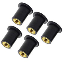 고무 보트 닻 201051pcs m5 5mm 미터법 기계 나사 오토바이 앞 유리 페어링 카울 카약 해양 카누 용 wellnuts 볼트, 5개