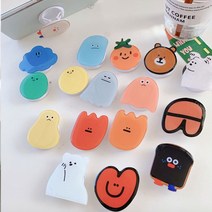 핸드폰 그립 귀여운 스마트톡 6종 거치대 유령, 구름이CM002263