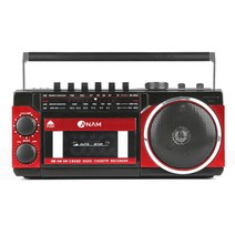 아남 A-36 라디오 카세트플레이어 USB SD카드 재생가능