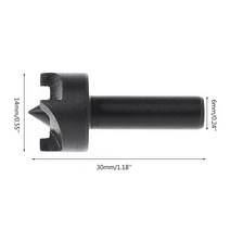 Tungsten Steel Thimble Drill Bit Mini Lathe Machine Woodworking DIY Tool Durable 6mm Drop Ship Suppo