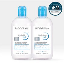 바이오더마 하이드라비오 H2O 클렌징 워터, 2개, 500ml