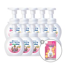 아이깨끗해 250ml 용기 x 10개 + 레몬 200ml 리필 x 1개 증정(향 선택)