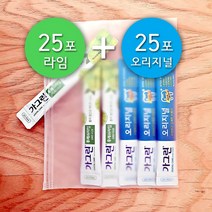 동아제약 가그린 반반 섞어서 스틱형 1회용 구강청결제 10ml*50개 (오리지널25+라임25), 오리지널25+라임25