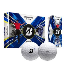 브릿지스톤 TOUR B XS 타이거우즈 골프볼 3PCS, 화이트, 12개, 1개