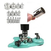 다양한 크기 유리기리 유리홀쏘 홀쏘 가이드 모음, 4. 3-70mm 유리홀쏘 14개 세트