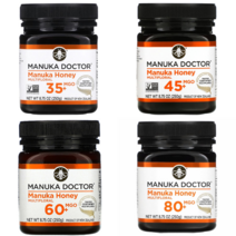 마누카 닥터 뉴질랜드 꿀 허니 멀티플로럴 MGO 메틸글리옥살 잡화꿀, 60+마누카250g