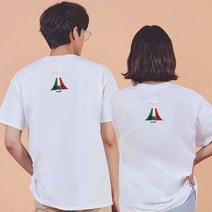 키밍 ITALY 비행기 여행기념티 데일리티 편한반팔