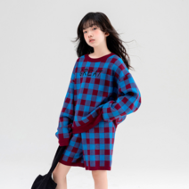 주니어 그레이트 체크 상하세트 주니어복 여아상하세트 초등학생옷 주니어상하복 주니어옷 주니어가을옷