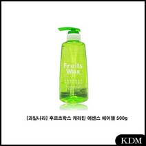 웰코스 과일나라 후르츠왁스 케라틴 에센스 헤어글레이즈 500g헤어젤 글레이즈 헤어고정 스타일링 남자젤 / (남성헤어 추천), 1개