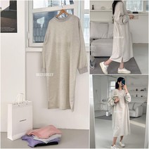 이지웨어 원피스 편한 박시 무지 원피스 올리졸리3MN74