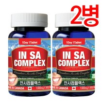 USA 미국정품 통라이프 인사컴플렉스-1개월분 (뼈건강 항산화)-2병, 2병