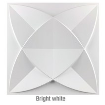 30x30cm 장식 3D 벽 패널 다이아몬드 돌 벽돌 거실 TV 배경 Decals 타일 금형 스티커 욕실 주방, I-Bright white