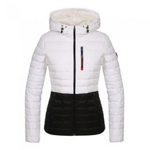 까스텔바작 여성 경량 후드 구스 다운 점퍼_BG0WDW707WH